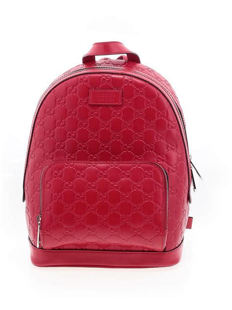 pre owned gucci backpack|gucci backpack cost.